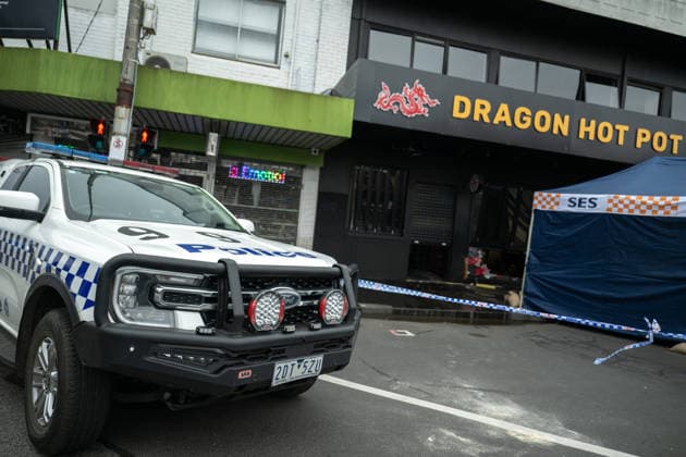 FOOTSCRAY RAM RAID, Dragon Hot Pot in Footscray, the site of a ram raid, in Melbourne, Wednesday, August 19, 2026. ( NO ARCHIVING MELBOURNE VICTORIA AUSTRALIA  Copyright: xJAYxKOGLERx 20260819160544801605