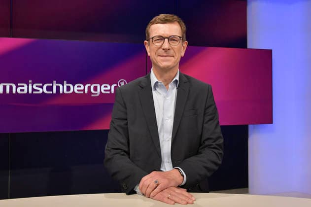 Christoph von Marschall in der ARD-Talkshow maischberger im Studio Berlin Adlershof. Berlin, 18.08.2026 *** Christoph von Marschall on the ARD talk show *maischberger* at the studio in Berlin-Adlershof, Berlin, August 18, 2026 Foto:xM.xBehrensx xFuturexImagex maischberger1808_6815