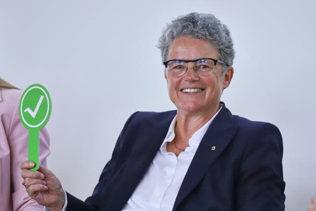 Halle (Saale), Sachsen-Anhalt, Deutschland, 18.08.2026: Leibniz-Institut für Agrarentwicklung in Transformationsökonomien (IAMO): IHK-Wahldialog: Lydia Hüskens (FDP) *** Halle an der Saale, Saxony-Anhalt, Germany, August 18, 2026 Leibniz Institute for Agricultural Development in Transition Economies (IAMO) IHK Election Forum Lydia Hüskens, FDP Copyright: xdtsxNachrichtenagenturx dts_130445