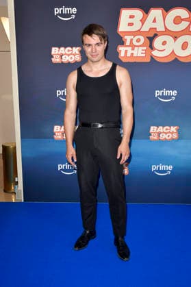Luis Moll bei der Premiere des Amazon Prime Video-Films Back to the 90s im Delphi Filmpalast am Zoo. Berlin, 18.08.2026 *** Luis Moll at the premiere of the Amazon Prime Video film *Back to the 90s* at the Delphi Filmpalast am Zoo in Berlin, August 18, 2026 Foto:xM.xBehrensx xFuturexImagex 90s_6820