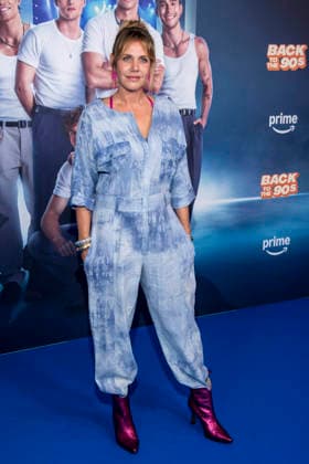 ABB AMAZON- Felicitas Woll Schauspielerin zu Gast auf dem blauen Teppich bei der Weltpremiere der Amazon Prime Serie Back to the 90s im Delphi Filmpalast am 18.AUGUST 2026 in Berlin Berlin Deutschland *** ABB AMAZON Felicitas Woll, actress, appeared on the blue carpet at the world premiere of the Amazon Prime series *Back to the 90s* at the Delphi Filmpalast on August 18, 2026, in Berlin, Germany