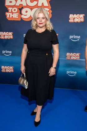 ABB AMAZON- Marie Schoeneburg zu Gast auf dem blauen Teppich bei der Weltpremiere der Amazon Prime Serie Back to the 90s im Delphi Filmpalast am 18.AUGUST 2026 in Berlin Berlin Deutschland *** ABB AMAZON Marie Schoeneburg walks the blue carpet at the world premiere of the Amazon Prime series *Back to the 90s* at the Delphi Filmpalast on August 18, 2026, in Berlin, Germany