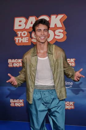 18.08.2026, Tim Schäcker zur Premiere von Back to the 90s, Delphi-Filmpalast, Berlin, Berlin Berlin *** August 18, 2026, Tim Schäcker at the premiere of *Back to the 90s*, Delphi Filmpalast, Berlin, Berlin Berlin