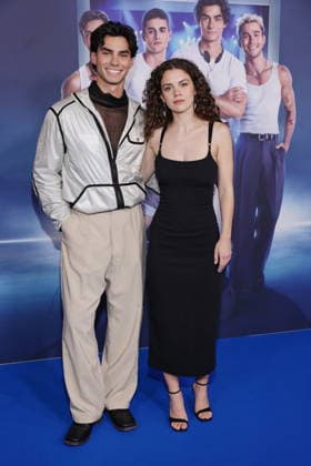 18.08.2026, Jacob Rott und Anja Pichler zur Premiere von Back to the 90s, Delphi-Filmpalast, Berlin, Berlin Berlin *** August 18, 2026, Jacob Rott and Anja Pichler at the premiere of *Back to the 90s*, Delphi Filmpalast, Berlin, Berlin Berlin