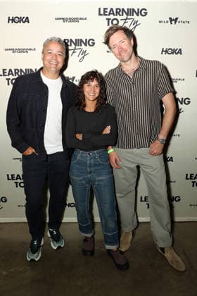 New York premiere of Unreasonable Studios Learning to Fly at Rooftop Screen, Pier 57 Featuring: Evan Hayes (Producer), Aisha McAdams and Max Lowe (Director) Where: New York, New York, United States When: 18 Aug 2026 Credit: Marion Curtis StarPix for Unreasonable Studios INSTARimages EDITORIAL USE ONLY. NOT FOR USE BY NEWSPAPERS BASED IN THE UK. Copyright: xx instar55928021