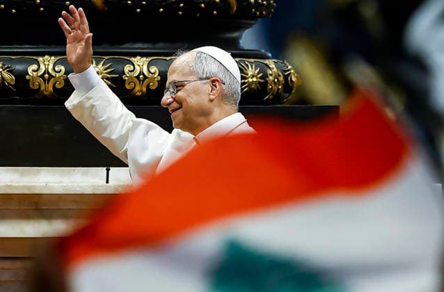 August 19, 2026, Vatican City, ITALIA ROMA: Pope Leo XIV during the weekly general audience in Saint Peter s Basilica, in Vatican City, 19 August 2026. ANSA ANGELO CARCONI. Vatican City ITALIA ROMA  - ZUMAa110 20260819_zaf_a110_004 Copyright: xAngeloxCarconix