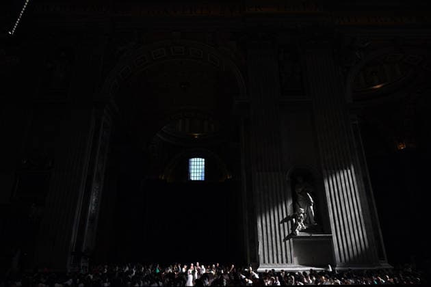ITALY - POPE LEO XIV DURING ADDRESSES THE CROWD DURING THE WEEKLY GENERAL AUDIENCE AT ST PETER S BASILICA IN THE VATICAN - 2026 8 19 Italy, Rome , Vatican, 2026 8 19 Pope Leo XIV addresses the crowd during the weekly general audience at St Peter s basilica in The Vatican EDITORIAL USE ONLY - NO BOOKS Copyright: xALESSIAxGIULIANIx