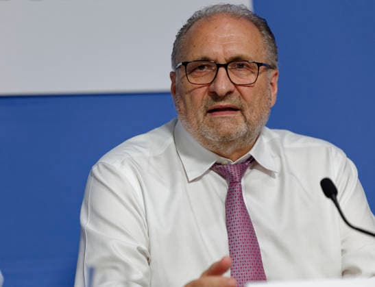 IKK für nachhaltige GKV-Reformen 2026-08-19 Deutschland, Berlin Pressekonferenz des IKK e.V. zur GKV-Finanzierung. Im Bild Hans Peter Wollseifer, Vorstandsvorsitzender IKK e.V. *** IKK Calls for Sustainable Statutory Health Insurance Reforms August 19, 2026, Berlin, Germany: IKK e.V. press conference on statutory health insurance financing. Pictured: Hans Peter Wollseifer, Chairman of the Board of IKK e.V.