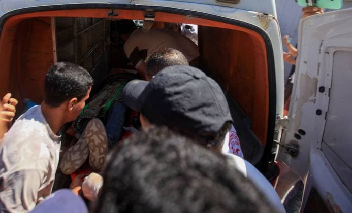 Nine Palestinian police officers killed in Gaza City airstrike GAZA CITY, GAZA STRIP, PALESTINE, AUGUST 19, 2026: Nine Palestinian police officers, including Fatena Al-Sahhar, director of the Women s Police in Gaza, were killed and 15 others injured when Israeli aircraft struck the Municipalities Police Station in Gaza City, according to local authorities. GAZA CITY Palestine, State of Copyright: x xSalahxHashemx xJNAxPressx