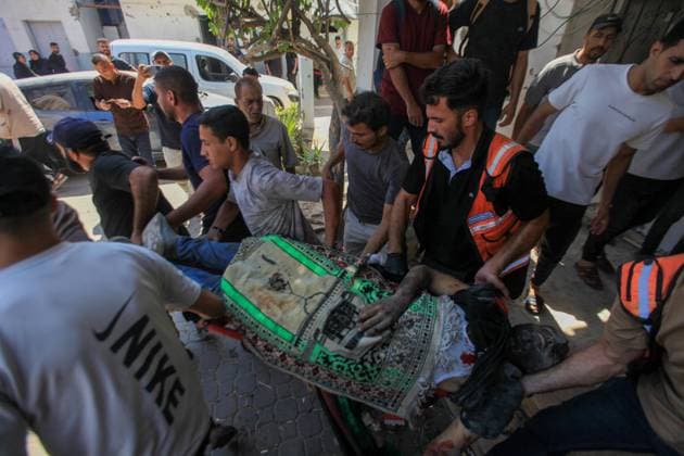 Nine Palestinian police officers killed in Gaza City airstrike GAZA CITY, GAZA STRIP, PALESTINE, AUGUST 19, 2026: Nine Palestinian police officers, including Fatena Al-Sahhar, director of the Women s Police in Gaza, were killed and 15 others injured when Israeli aircraft struck the Municipalities Police Station in Gaza City, according to local authorities. GAZA CITY Palestine, State of Copyright: x xSalahxHashemx xJNAxPressx