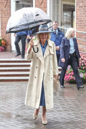 . 19 08 2026. York, United Kingdom. Queen Camilla during a visit to the Ebor Festival at York Racecourse, United Kingdom.  xPoolx xi-Imagesx IIM-26955-0004