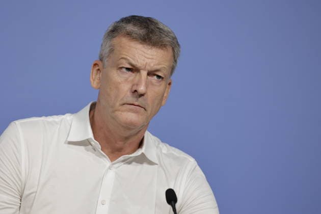 Franl Hippler, Vorstandsvorsitzender IKK classic, Deutschland, Berlin, Haus der Bundespressekonferenz: Pressekonferenz: IKK e.V. - GKV-Finanzierung: Vom Sparpaket zur Strukturreform? *** Franl Hippler, CEO of IKK classic, Germany, Berlin, Federal Press Conference Center Press Conference: IKK e.V., Statutory Health Insurance (GKV) Financing—From Austerity Measures to Structural Reform