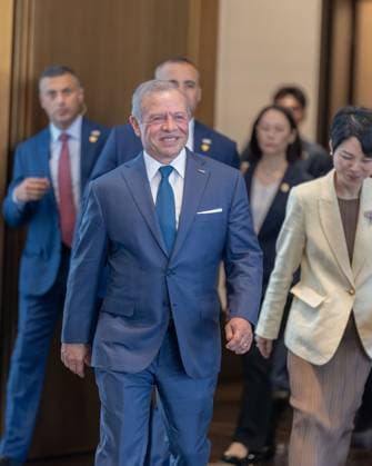 Jordan’s King Abdullah II Meets Shanghai Mayor Gong Zheng Jordan’s King Abdullah II meets Shanghai Mayor Gong Zheng in Shanghai, China, on August 19, 2026. The meeting focused on Jordanian-Chinese relations and ways to broaden bilateral cooperation into promising economic and development sectors. Photo by Royal Hashemite Court apaimages Amman Amman Jordan 190826_China_JPO_00(7) Copyright: xapaimagesxRoyalxHashemitexCourtxx xapaimagesx