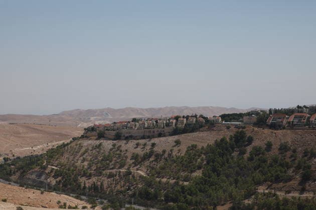 (260819) -- JERUSALEM, Aug. 19, 2026 -- This photo taken on Aug. 19, 2026 shows a view of the E1 area in the West Bank near Jerusalem. Israel on Tuesday advanced plans for the controversial E1 settlement project in the West Bank, publishing a tender for 1,234 housing units. The tender, published online by the Ministry of Construction and Housing, covers part of a wider plan for 3,401 housing units in E1, an area east of Jerusalem. (Photo by Xinhua) MIDEAST-WEST BANK-ISRAELI SETTLEMENT PROJECT JamalxAwad 