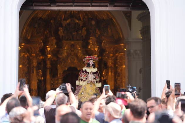 Almonte Prepares for the Long-Awaited Arrival of the Virgin of El Rocío in 2026 The Virgin of El Rocío is carried through the streets of the village of El Rocío to be taken to the town of Almonte on August 19, 2026, in El Rocío, Almonte, Huelva, Andalusia, Spain The White Dove will be carried from her sanctuary to Almonte, an event celebrated every seven years that brings together thousands of residents and devotees in the village of Almonte AUGUST 19, 2026 Joaquí Huelva, Andalusia Huelva, Andalusia Spain  Copyright: xJoaquinxCorcherox 7720877