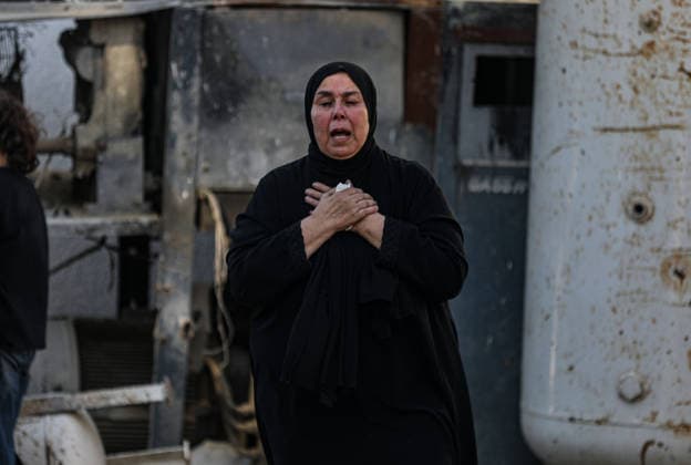 Palestinians Mourn Nine Killed in Israeli Strike in Gaza City Palestinians mourn the bodies of nine Palestinians, including a child, who were killed in an Israeli airstrike that targeted a police headquarters in central Gaza City, during their funeral on August 19, 2026. Medical sources said more than 15 other people were wounded in the strike. Photo by Bilal Osama apaimages Gaza city Gaza Strip Palestinian Territory 190826_Gaza_BO_02(24) Copyright: xapaimagesxBilalxOsamax xapaimagesx