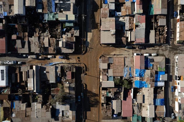 Chile declares a state of catastrophe in Tocopilla after severe mudslides TOCOPILLA, CHILE - AUGUST 19: Aerial view of the town of Tocopilla affected by mudslides in northern Chile, on Wednesday, August 19, 2026. The President of Chile, Jose Antonio Kast, decreed this Tuesday a state of constitutional exception due to catastrophe in the province of Tocopilla, Antofagasta region, after a frontal system caused mudslides, landslides and the overflowing of ravines in the area. Lucas Aguayo Araos Anadolu Tocopilla Chile. Editorial use only. Please get in touch for any other usage.  Copyright: x2026xAnadoluxLucasxAguayoxAraosx