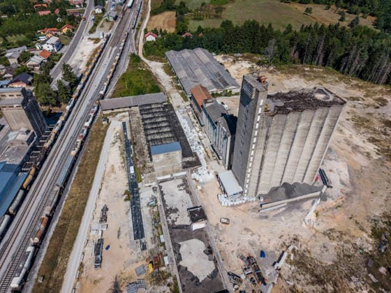 Aerial photo of Illegal hazardous waste disposal site in Gospic, Croatia Aerial photo of the illegal hazardous waste disposal site in Gospic, Croatia, on August 19, 2026. Approximately 37,000 tons of industrial and hazardous waste were illegally dumped at at an abandoned industrial complex in Gospic. Investigation details from Croatia s anti-corruption office, USKOK, outline massive environmental contamination and a network of institutional corruption.  ZvonimirxBarisin PIXSELL