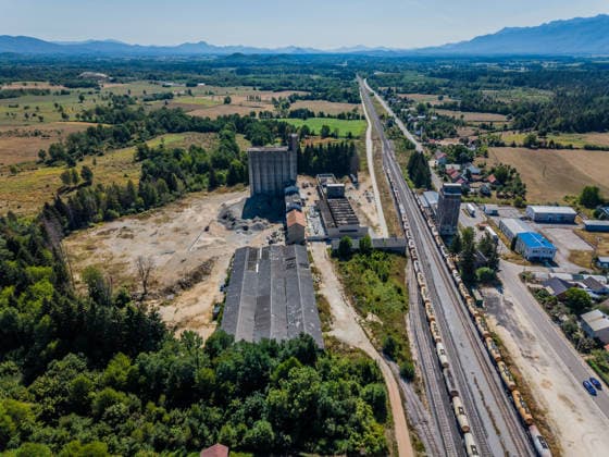 Aerial photo of Illegal hazardous waste disposal site in Gospic, Croatia Aerial photo of the illegal hazardous waste disposal site in Gospic, Croatia, on August 19, 2026. Approximately 37,000 tons of industrial and hazardous waste were illegally dumped at at an abandoned industrial complex in Gospic. Investigation details from Croatia s anti-corruption office, USKOK, outline massive environmental contamination and a network of institutional corruption.  ZvonimirxBarisin PIXSELL