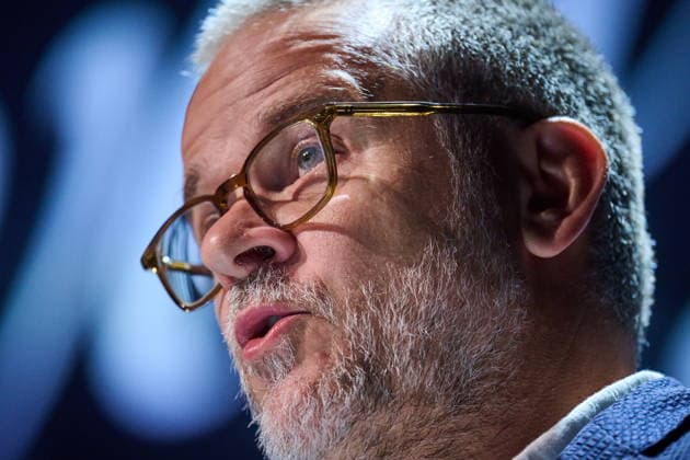 August 19, 2026, Toronto, On, Canada: TIFF head of market Charles Tremblay speaks at a press event in Toronto, on Wednesday, Aug. 19, 2026. Toronto Canada  - ZUMAc35_ 20260819_zaf_c35_086 Copyright: xSammyxKoganx