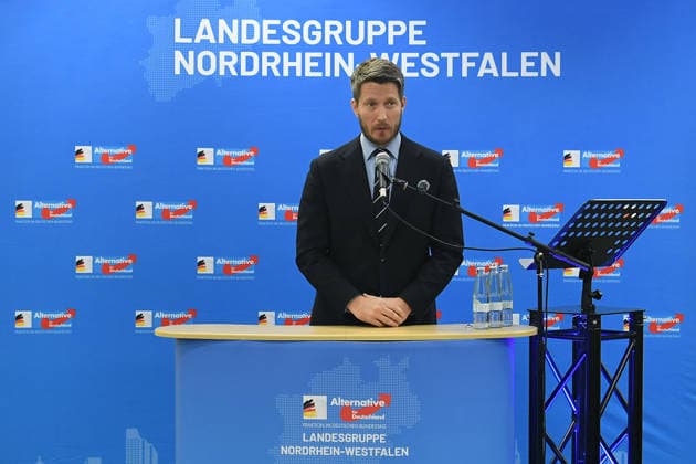 Bürgerdialog der AfD-Bundestagsfraktion ( Landesgruppe NRW ) am 19.08.2026 in der Aula der ehem. Martini-Schule in Wesel Dr. Martin Vincentz MdL *** Public Forum hosted by the AfD Bundestag Caucus—North Rhine-Westphalia Regional Group—on August 19, 2026, in the auditorium of the former Martini School in Wesel; Dr. Martin Vincentz, Member of the State Parliament xRx