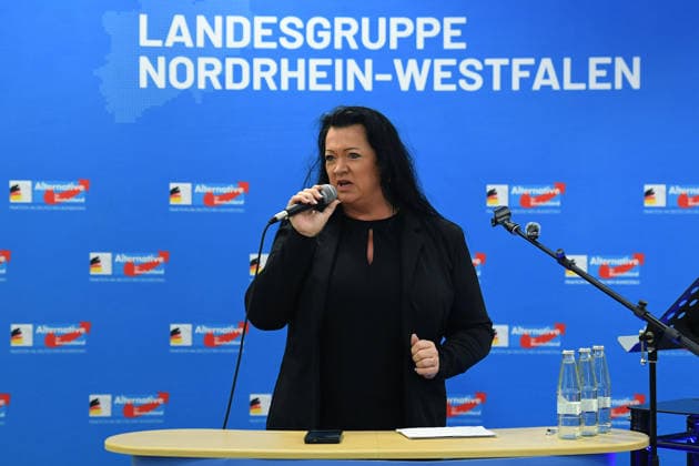 Bürgerdialog der AfD-Bundestagsfraktion ( Landesgruppe NRW ) am 19.08.2026 in der Aula der ehem. Martini-Schule in Wesel Birgit Bessin MdB *** Public Forum Hosted by the AfD Bundestag Caucus’s North Rhine-Westphalia State Group on August 19, 2026, in the auditorium of the former Martini School in Wesel; Birgit Bessin, Member of the Bundestag xRx