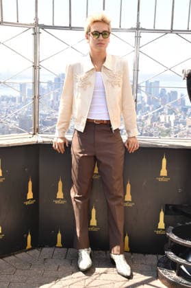 Disney™s Camp Rock 3 Cast visit the Empire State Building NEW YORK, NY - AUGUST 19: Hudson Stone at the Empire State Building to celebrate the release of Disney™s Camp Rock 3. on August 19, 2026 in New York City. Credit: John Fycke AdMedia New York City New York USA EDITORIAL USE ONLY  Copyright: xx JohnxFycke AdMediax admphotosthree012062