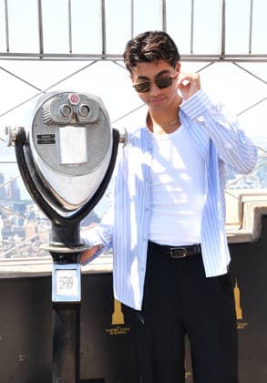 Disney™s Camp Rock 3 Cast visit the Empire State Building NEW YORK, NY - AUGUST 19: Malachi Barton at the Empire State Building to celebrate the release of Disney™s Camp Rock 3. on August 19, 2026 in New York City. Credit: John Fycke AdMedia New York City New York USA EDITORIAL USE ONLY  Copyright: xx JohnxFycke AdMediax admphotosthree012032