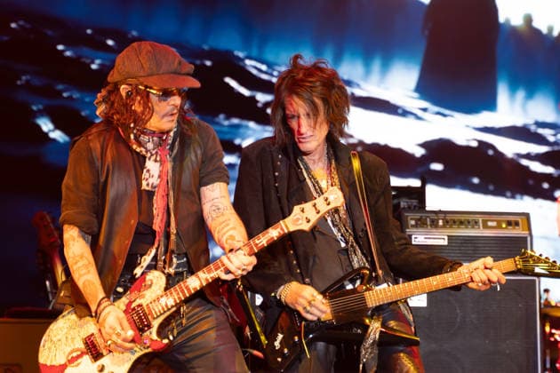 IPA87626242 - The Hollywood Vampires are performing at the Utilita Arena in Birmingham, UK  Copyright: xcristinaxmasseix xx 87626242