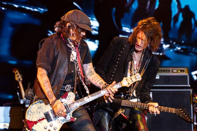 IPA87626243 - The Hollywood Vampires are performing at the Utilita Arena in Birmingham, UK  Copyright: xcristinaxmasseix xx 87626243