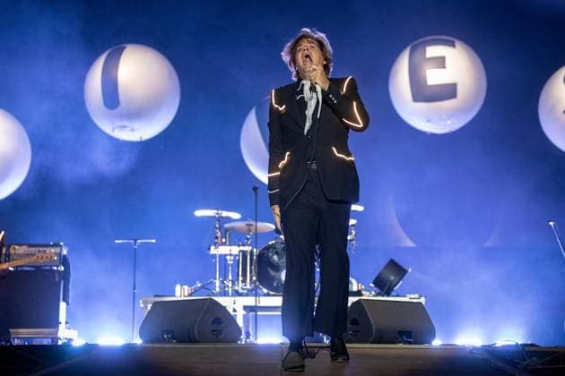 August 19, 2026, Vilar De Mouros, Portugal: Vocalist Howlin™ Pelle Almqvist of the Swedish garage?rock band The Hives performs during the second day of the Vilar de Mouros Festival. Vilar De Mouros Portugal - ZUMAs197 20260819_aaa_s197_252 Copyright: xDiogoxBaptistax