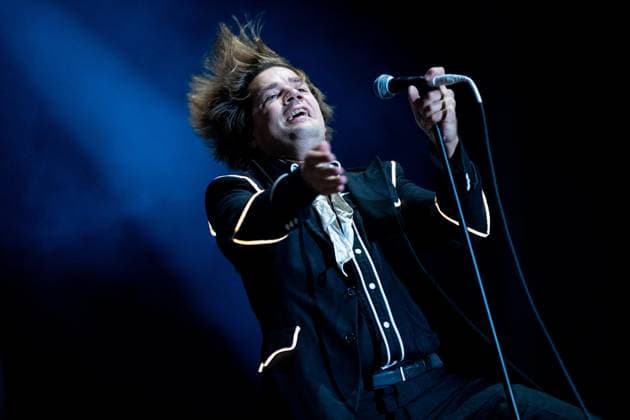 August 19, 2026, Vilar De Mouros, Portugal: Vocalist Howlin™ Pelle Almqvist of the Swedish garage?rock band The Hives performs during the second day of the Vilar de Mouros Festival. Vilar De Mouros Portugal - ZUMAs197 20260819_aaa_s197_256 Copyright: xDiogoxBaptistax