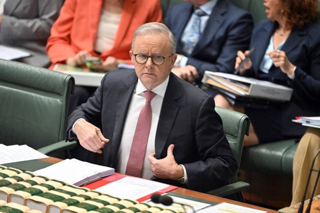 QUESTION TIME, Prime Minister Anthony Albanese during Question Time in the House of Representatives at Parliament House in Canberra, Thursday, August 20, 2026. ( NO ARCHIVING CANBERRA AUSTRALIAN CAPITAL TERRITORY AUSTRALIA  Copyright: xMICKxTSIKASx 20260820152208997308