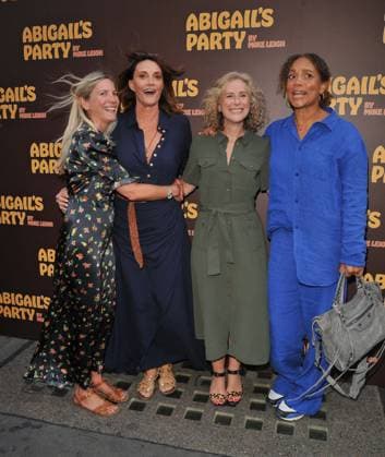 Abigail s Party play press night, London Lisa Faulkner, Sarah Parish, Nicola Stephenson and Angela Griffin at the Abigail s Party play press night, The Harold Pinter Theatre, Panton Street, on Wednesday 19 August 2026 in London, England, UK. CAP CAN CAN London UK Great Britain Copyright: xCanxNguyen CapitalxPicturesx