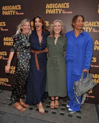 Abigail s Party play press night, London Lisa Faulkner, Sarah Parish, Nicola Stephenson and Angela Griffin at the Abigail s Party play press night, The Harold Pinter Theatre, Panton Street, on Wednesday 19 August 2026 in London, England, UK. CAP CAN CAN London UK Great Britain Copyright: xCanxNguyen CapitalxPicturesx