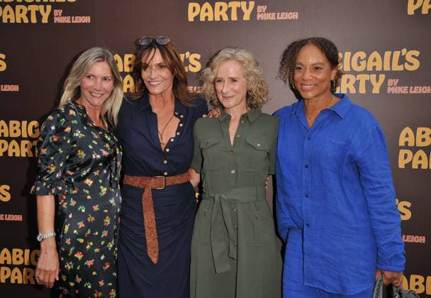 Abigail s Party play press night, London Lisa Faulkner, Sarah Parish, Nicola Stephenson and Angela Griffin at the Abigail s Party play press night, The Harold Pinter Theatre, Panton Street, on Wednesday 19 August 2026 in London, England, UK. CAP CAN CAN London UK Great Britain Copyright: xCanxNguyen CapitalxPicturesx