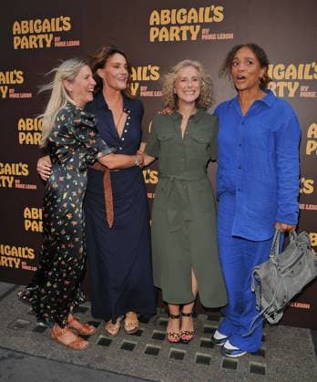 Abigail s Party play press night, London Lisa Faulkner, Sarah Parish, Nicola Stephenson and Angela Griffin at the Abigail s Party play press night, The Harold Pinter Theatre, Panton Street, on Wednesday 19 August 2026 in London, England, UK. CAP CAN CAN London UK Great Britain Copyright: xCanxNguyen CapitalxPicturesx