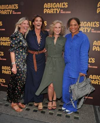 Abigail s Party play press night, London Lisa Faulkner, Sarah Parish, Nicola Stephenson and Angela Griffin at the Abigail s Party play press night, The Harold Pinter Theatre, Panton Street, on Wednesday 19 August 2026 in London, England, UK. CAP CAN CAN London UK Great Britain Copyright: xCanxNguyen CapitalxPicturesx