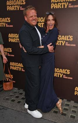 Abigail s Party play press night, London Owain Arthur and Sarah Parish at the Abigail s Party play press night, The Harold Pinter Theatre, Panton Street, on Wednesday 19 August 2026 in London, England, UK. CAP CAN CAN London UK Great Britain Copyright: xCanxNguyen CapitalxPicturesx
