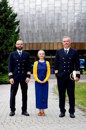 Henning Westphal, Ines Reinisch und Thomas Wunderlich bei der Premiere des Dokumentarfilms Salz und Wasser - Mit der legendären Polarstern in die Antarktis im Zeiss Großplanetarium. Berlin, 19.08.2026 *** Henning Westphal, Ines Reinisch, and Thomas Wunderlich at the premiere of the documentary *Salt and Water: To Antarctica Aboard the Legendary Polarstern* at the Zeiss Großplanetarium Berlin, August 19, 2026 Foto:xA.xBuggex xFuturexImagex salz_6801