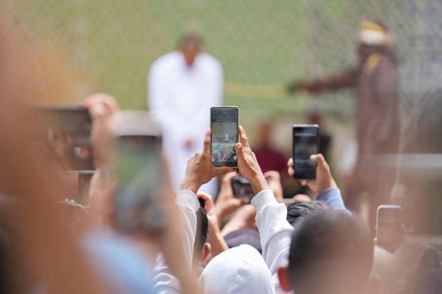 August 20, 2026, Banda Aceh, Aceh, Indonesia: Residents recorded the public caning ceremony held at Bustanul Salatin Park in Banda Aceh, Aceh Province, Indonesia, on Thursday. Eleven convicted individuals were publicly caned for various offensesÃ¢â‚¬including gambling, being alone with a non-marital partner, and adulteryÃ¢â‚¬receiving punishments ranging from 7 to 100 lashes. Banda Aceh Indonesia  - ZUMAi115 20260820_zip_i115_010 Copyright: xMuhammadxIqbalx