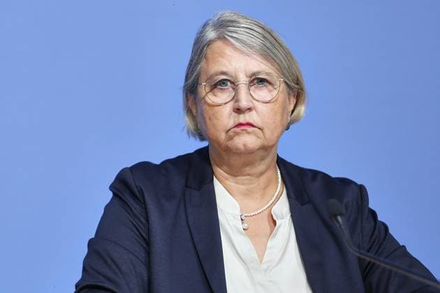 Berlin, Deutschland, 20.08.2026: Haus der Bundespressekonferenz: Pressekonferenz: Jahresstatistik 2025 zur Behandlungsfehlerbegutachtung: Christine Adolph, stellvertretende Vorstandsvorsitzende beim Medizinischen Dienst Bayern *** Berlin, Germany, August 20, 2026; Federal Press Conference Center; Press Conference on the 2025 Annual Statistics on Medical Malpractice Assessments; Christine Adolph, Deputy Chair of the Board of the Bavarian Medical Service Copyright: xdtsxNachrichtenagenturx dts_130563