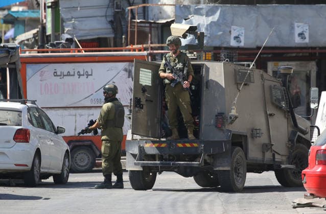 Three Palestinians injured in Israeli raids in the West Bank NABLUS, WEST BANK, PALESTINE - AUGUST 20: Israeli forces raid the Balata Camp, closing entrances and exits and restricting the movement of residents, as three Palestinians are injured and at least six people are detained during the raids in Nablus, in the northern West Bank, Palestine, on August 20, 2026. Nedal Eshtayah Anadolu Nablus West Bank. Editorial use only. Please get in touch for any other usage.  Copyright: x2026xAnadoluxNedalxEshtayahx