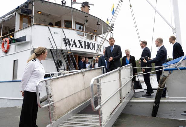 STOCKHOLM, SVERIGE 20260820 Estlands försvarsminister Hanno Pevkur pa nordisk-baltiska konferensen Unleashed arrangerad av Stockholm Handelskammare pa Artipelag, Värmdö STOCKHOLM SVERIGE x10040x *** STOCKHOLM, SWEDEN 20260820 Estonian Minister of Defense Hanno Pevkur at the Nordic-Baltic conference Unleashed , organized by the Stockholm Chamber of Commerce at Artipelag, Värmdö, STOCKHOLM, SWEDEN x10040x  Copyright: xAndersxWiklund TTx NORDISK-BALTISK KONFERENS L-_1eO9aXHY
