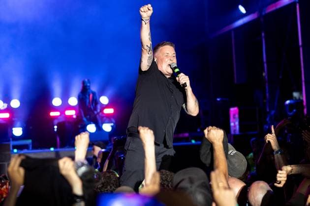 August 20, 2026, Vilar De Mouros, Viana Do Castelo, Portugal: Vocalist and bassist Ken Casey of the American Celtic?punk band Dropkick Murphys performs during the second day of the Vilar de Mouros Festival, marking the final show of their tour. Vilar De Mouros Portugal  - ZUMAs197 20260820_aaa_s197_067 Copyright: xDiogoxBaptistax