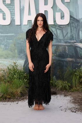 . 20 08 2026. London, United Kingdom. Margaret Qualley arriving at The Dog Stars world premiere in London.  xStephenxLockx xi-Imagesx IIM-26957-0001