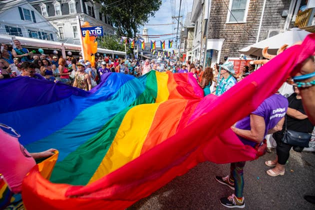 August 20, 2026, Provincetown, Massachusetts, USA: Costumed revelers take part in the annual Carnival Parade in Provincetown, Massachusetts on August 20, 2026. Provincetown USA - ZUMAp158 20260820_aap_p158_023 Copyright: xJosephxPreziosox
