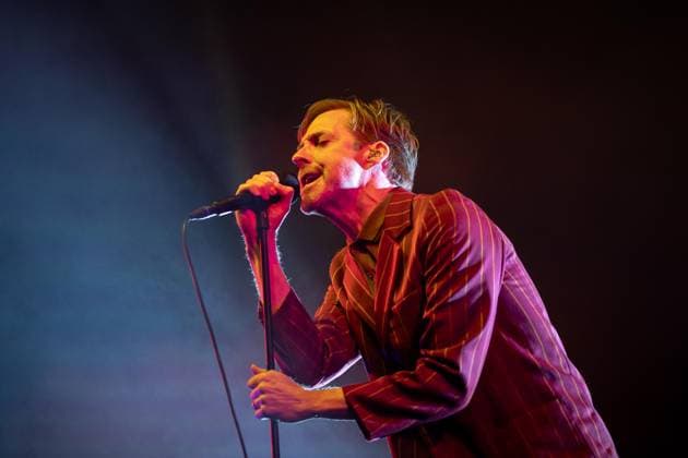 August 20, 2026, Vilar De Mouros, Portugal: Lead singer Ricky Wilson of the British indie?rock band Kaiser Chiefs performs during the third day of the Vilar de Mouros Festival. Vilar De Mouros Portugal - ZUMAs197 20260820_aaa_s197_428 Copyright: xDiogoxBaptistax