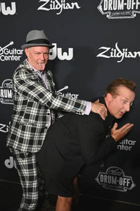Guitar Center s Drum-Off National Finale Los Angeles CA Aug 20: Tre Cool & Adrian Young at Guitar Center s Drum-Off National Finale on August 20, 2026 Credit: Michael Mattes Admedia EDITORIAL USE ONLY  Copyright: xx AdMediax admphotosthree012166