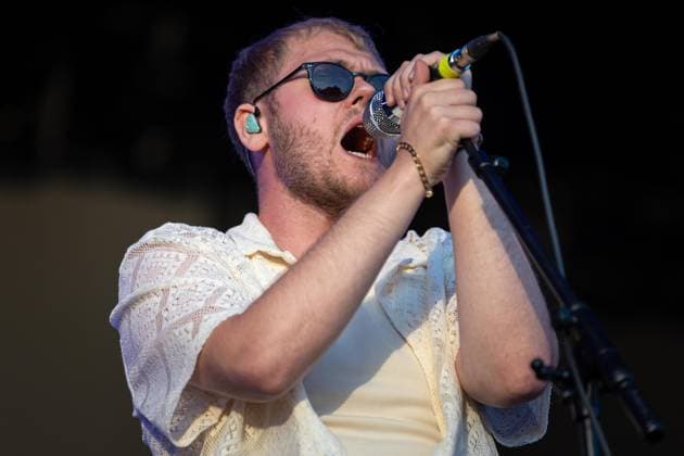 August 20, 2026, Vilar De Mouros, Portugal: Lead singer Alex Moore of the British indie?rock band The Lathums performs during the third day of the Vilar de Mouros Festival. Vilar De Mouros Portugal - ZUMAs197 20260820_aaa_s197_437 Copyright: xDiogoxBaptistax